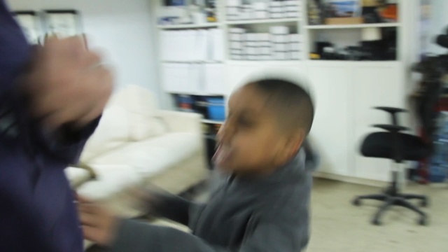 Video Reference: barber, ear, Person