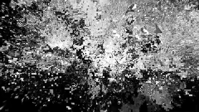 Video Reference: Black-and-white, Monochrome photography, Black, Monochrome, Water, Wall, Photography, Stock photography, Style, Pattern, Person