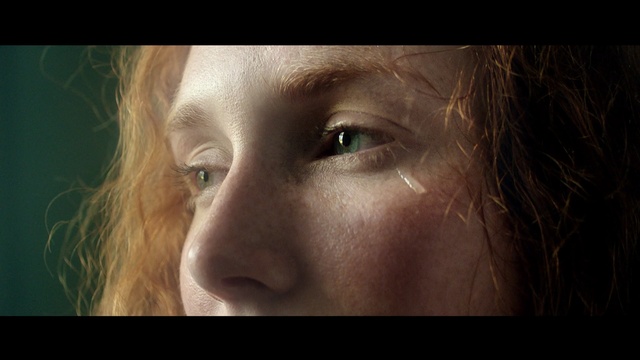 Video Reference: Face, Hair, Nose, Eyebrow, Skin, Close-up, Cheek, Facial expression, Eye, Forehead