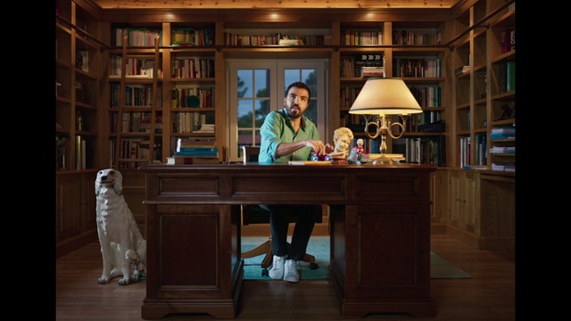 Video Reference: Furniture, Room, Desk, Building, Table, Interior design, Cabinetry