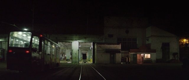 Video Reference: night, town, infrastructure, darkness, architecture, light, urban area, structure, residential area, street light