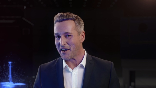 Video Reference: Forehead, Cheek, Human, Gentleman, Event, White-collar worker, Suit, Businessperson, Speech, Smile, Person