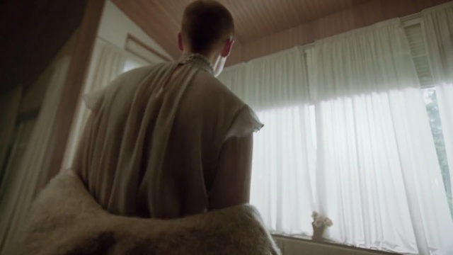 Video Reference: photograph, room, shoulder, textile, light, interior design, floor, curtain, wood, joint