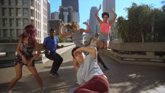 Video Reference: fun, street dance, recreation, girl, tourism, sports, leisure, vacation, event, Person