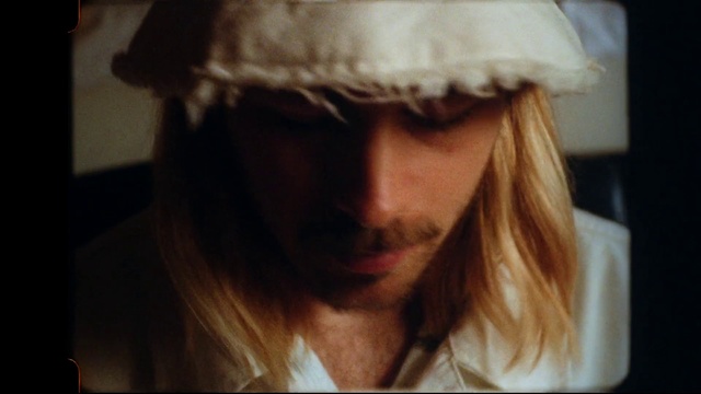 Video Reference: Hair, Face, Blond, Nose, Head, Mouth, Headgear, Long hair, Photography, Jaw