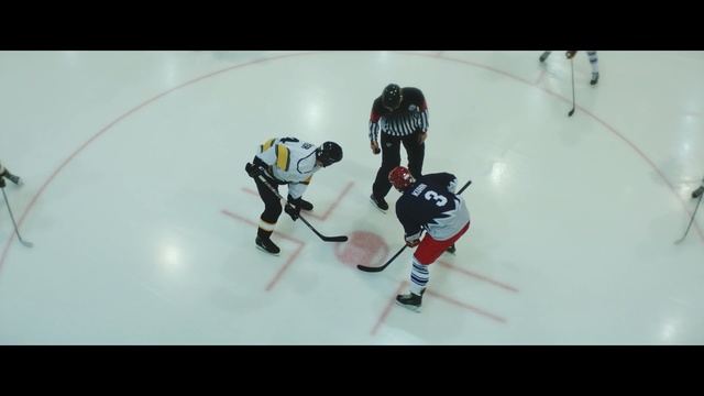 Video Reference: College ice hockey, Ice hockey, Hockey protective equipment, Ice hockey position, Hockey, Sports gear, Defenseman, Team sport, Ice hockey equipment, Ice rink, Person