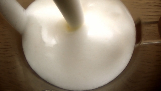 Video Reference: milk, close up