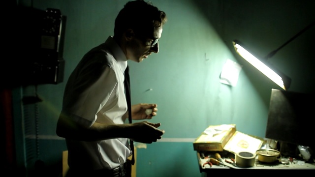 Video Reference: green, darkness, audio, fun, midnight