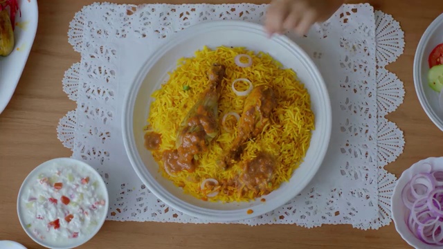 Video Reference: Food, Dish, Cuisine, Ingredient, Recipe, Curry, Produce, Rice
