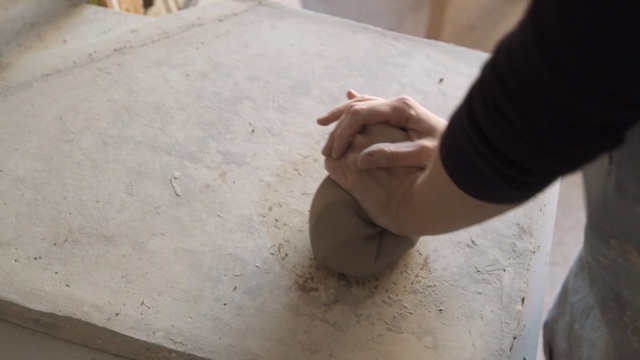 Video Reference: clay, floor, hand, flooring, material, finger, concrete, plaster