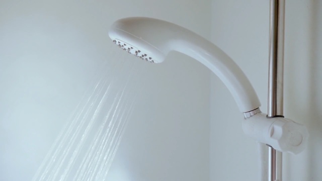Video Reference: Tap, Product, Plumbing fixture, Plaster, Shower, Room, Architecture, Material property, Plumbing, Shower head
