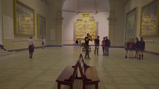 Video Reference: Tourist attraction, Art, Museum, Art gallery, Visual arts, Building