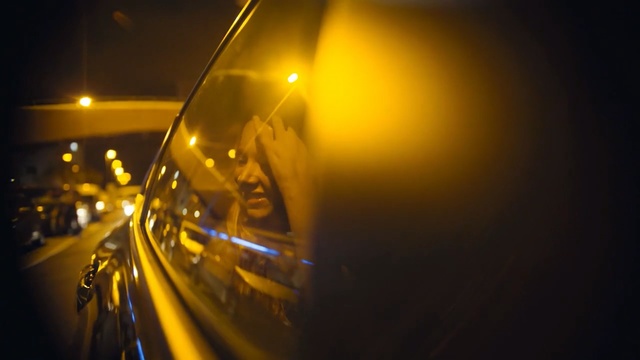 Video Reference: yellow, night, reflection, light, darkness, lighting, atmosphere, sky, evening, street light