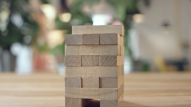 Video Reference: Wood, Wooden block, Wood block, Toy block, Hardwood, Rectangle