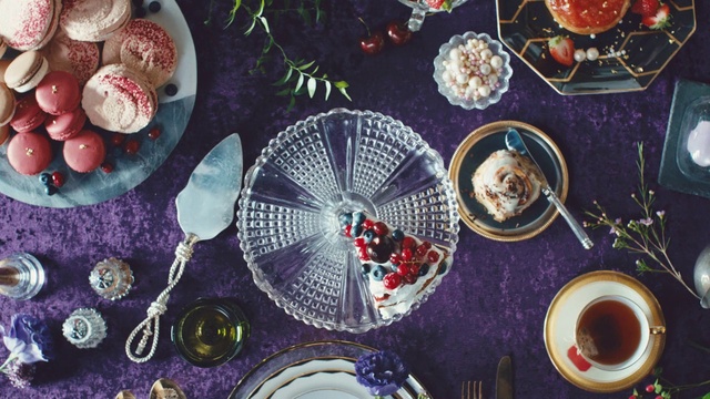 Video Reference: Cuisine, Still life, Button, Tableware, Food, Needlework