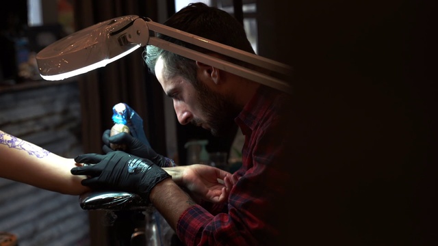 Video Reference: Arm, Tattoo, Hand, Fictional character