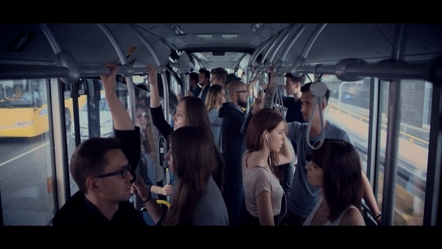 Video Reference: Passenger, People, Crowd, Transport, Social group, Public transport, Snapshot, Fun, Mode of transport, Vehicle