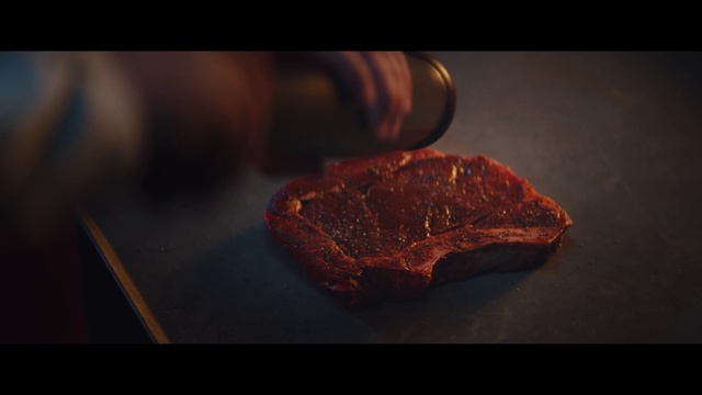 Video Reference: Food, Red meat, Beef, Flesh, Close-up, Venison, Dish, Steak, Meat, Kobe beef