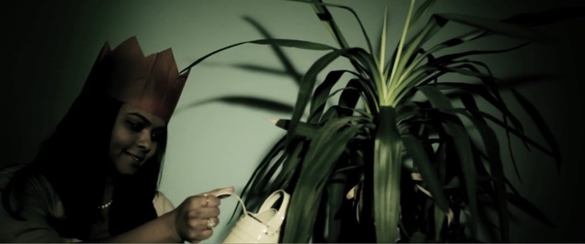 Video Reference: darkness, plant, computer wallpaper, screenshot, girl, midnight, Person