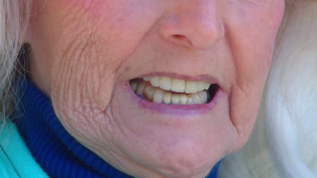 Video Reference: Tooth, Face, Lip, Nose, Skin, Mouth, Facial expression, Chin, Jaw, Cheek