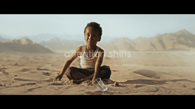 Video Reference: sitting, sand, landscape, vacation, girl, desert, sky, stock photography, Person