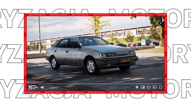 Video Reference: Land vehicle, Vehicle, Car, Sedan, Mid-size car, Compact car, Coupé, Ford, Ford scorpio