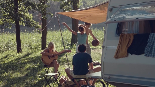 Video Reference: Tent, Shade, Leisure, Person
