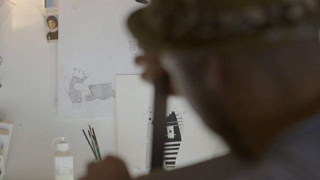 Video Reference: design, hand, art, girl, Person