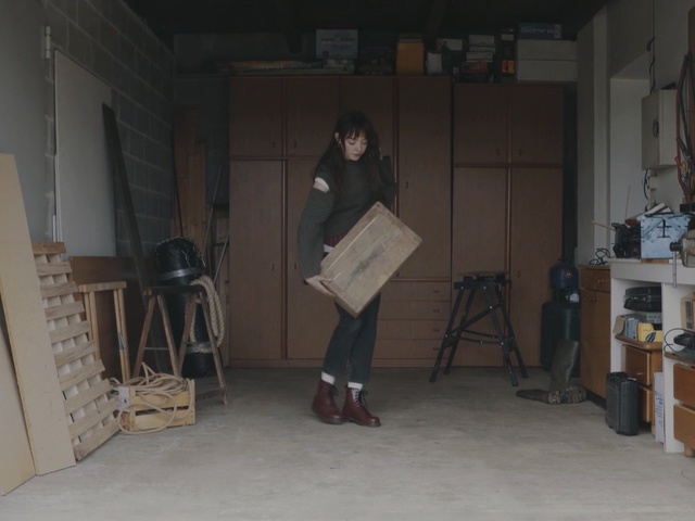 Video Reference: floor, flooring, Person