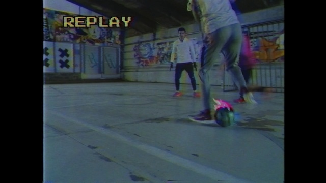 Video Reference: Purple, Snapshot, Fun, Art, Roller skating, Footwear, Organism, Leisure, Performance art, Performance, Person