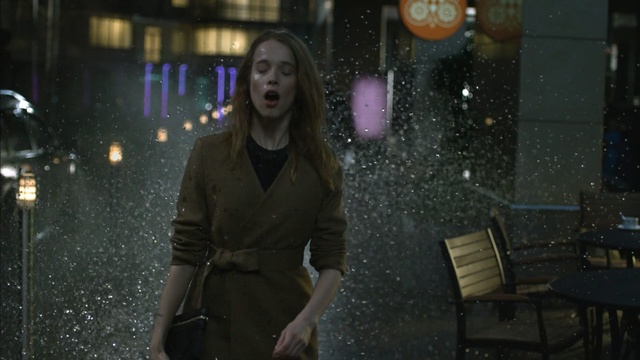 Video Reference: snapshot, night, darkness, girl, fun, screenshot, midnight, Person