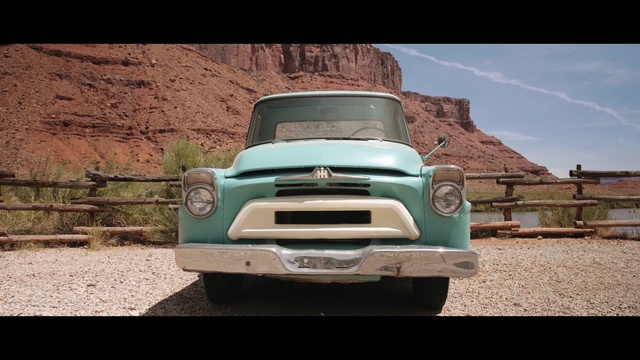 Video Reference: motor vehicle, car, vehicle, mode of transport, bumper, automotive design, automotive exterior, vintage car, truck, full size car