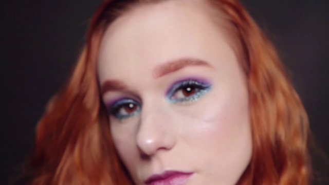 Video Reference: Face, Hair, Eyebrow, Lip, Cheek, Violet, Nose, Purple, Forehead, Eye