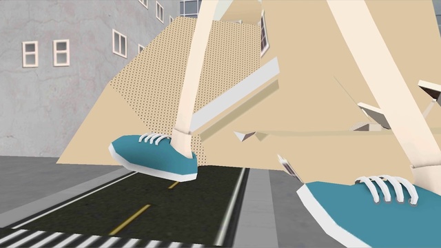 Video Reference: Pedestrian crossing, Architecture, Animation, Illustration, Road, Infrastructure, Line, Design, Urban design, Street