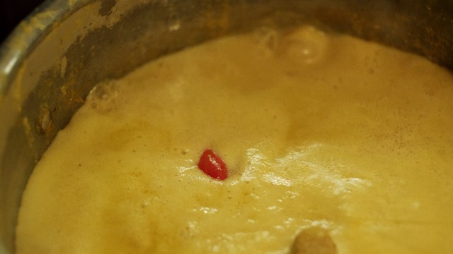 Video Reference: Food, Dish, Cuisine, Batter, Ingredient, Gravy, Gachas, Recipe, Side dish, Person