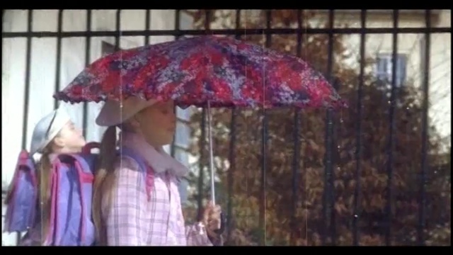 Video Reference: Umbrella, Pink, Fashion accessory, Headgear, Textile