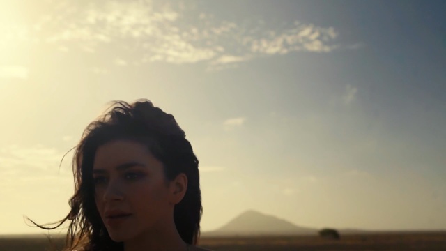 Video Reference: Sky, Hair, Cloud, Head, Beauty, Forehead, Sea, Vacation, Sunlight, Summer, Person