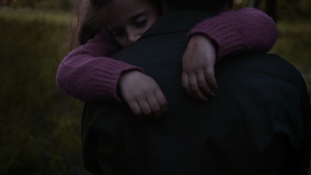 Video Reference: Purple, Pink, Skin, Arm, Nose, Violet, Hand, Child, Darkness, Interaction