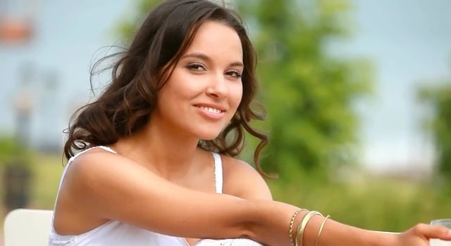 Video Reference: beauty, hairstyle, girl, smile, black hair, brown hair, long hair, happiness, photo shoot, Person