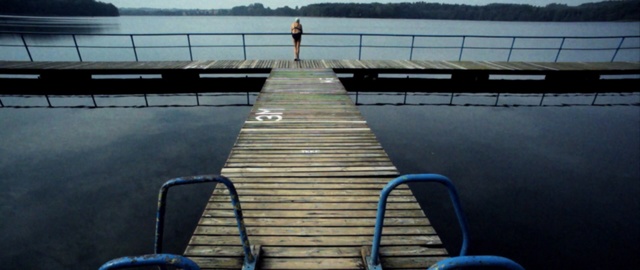 Video Reference: Pier, Water, Dock, Guard rail, Sky, Handrail, Boardwalk, Walkway, Sea, Lake