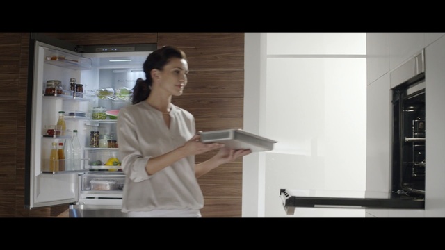Video Reference: Shoulder, Skin, Snapshot, Standing, Arm, Joint, Sitting, Window, Kitchen appliance