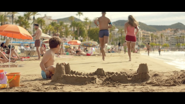 Video Reference: Sand, Photograph, Fun, Beach, Vacation, Summer, Snapshot, Tourism, Play, Person
