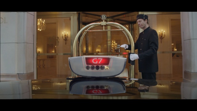 Video Reference: screenshot, furniture, Person