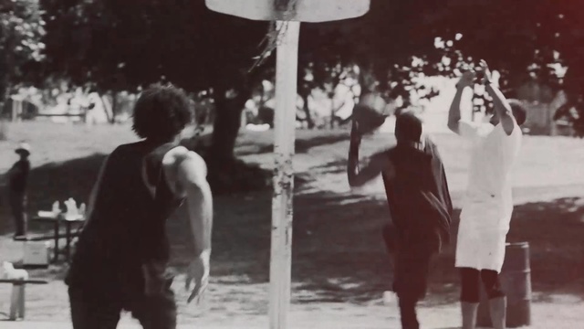 Video Reference: photograph, black and white, monochrome photography, recreation, monochrome, Person