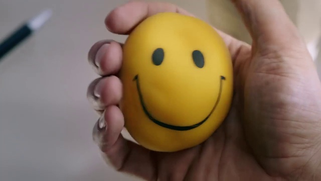 Video Reference: Emoticon, Smiley, Facial expression, Yellow, Smile, Finger, Hand, Thumb, Happy, Ball