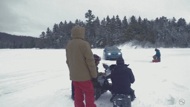 Video Reference: snow, winter, footwear, freezing, geological phenomenon, ice, arctic, winter sport, glacial landform, tree, Person