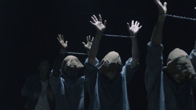 Video Reference: Black, Crowd, Performance, Hand, Event, Stage, Performance art, Gesture, Darkness, Audience