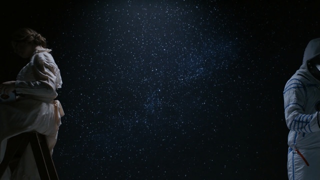 Video Reference: sky, darkness, atmosphere, night, star, space, screenshot, midnight, scene, astronomy