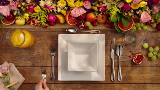 Video Reference: Dishware, Plate, Table, Still life photography, Room, Tableware, Rectangle, Platter, Still life, Cutting board, Person