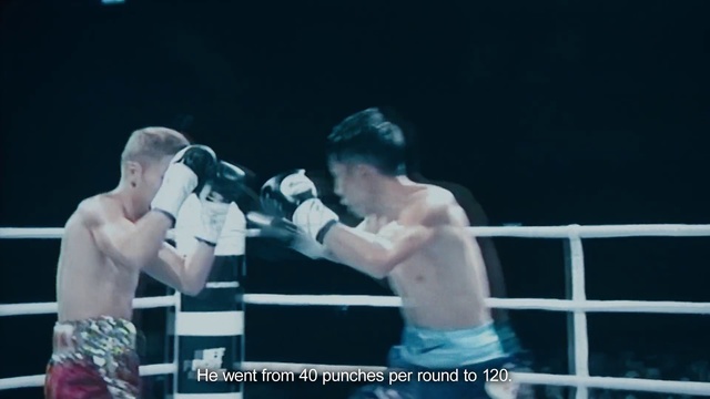 Video Reference: Sport venue, Professional boxer, Boxing, Barechested, Boxing ring, Boxing glove, Professional boxing, Combat sport, Contact sport, Striking combat sports